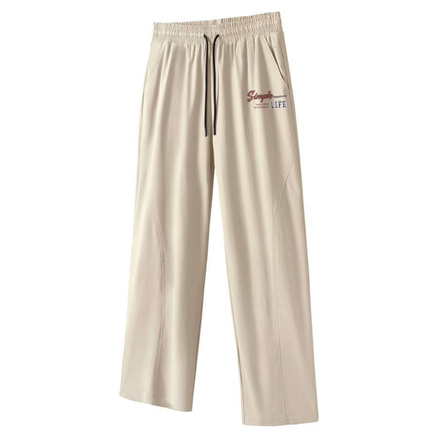 MINISO MINISO Casual Pants Men's Thin Straight Fit Pants