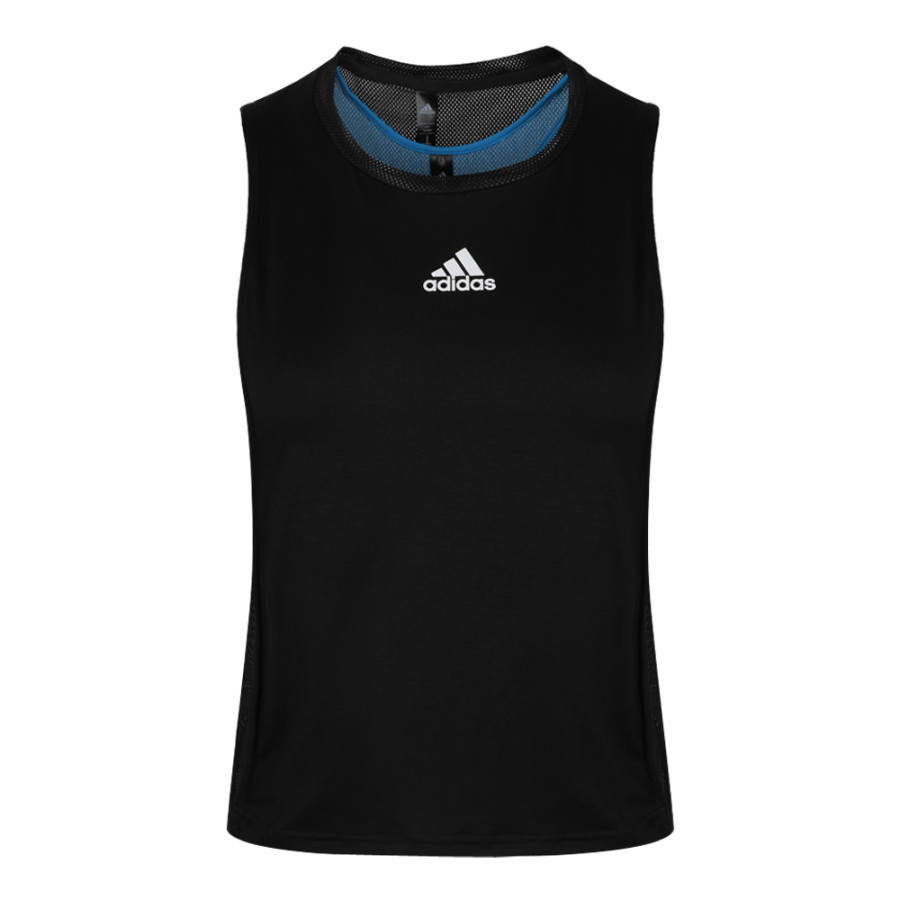 Adidas Adidas Tank Tops Women's Black Crew Neck Moderate Other