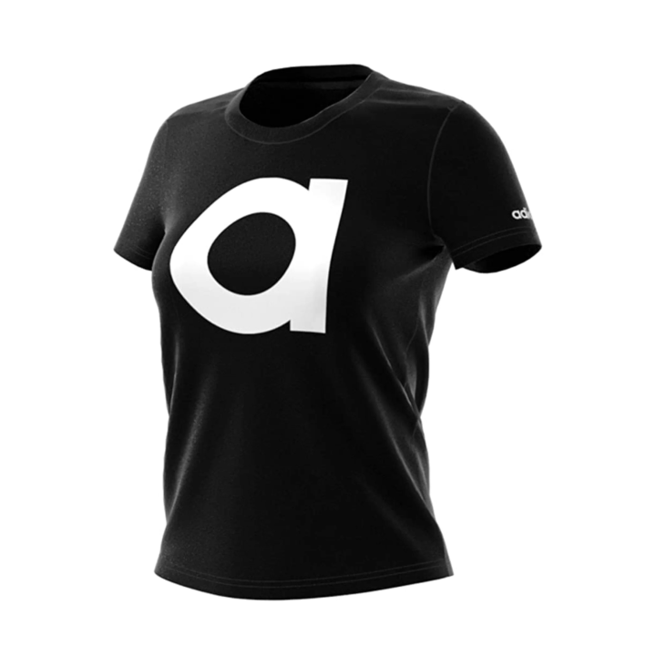 Adidas Adidas T Shirts Women's Black Crew Neck Moderate Other
