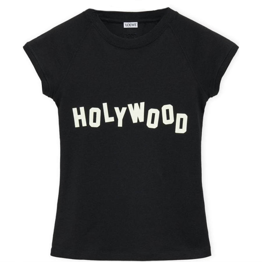 LOEWE Hollywood print Short sleeves T shirt