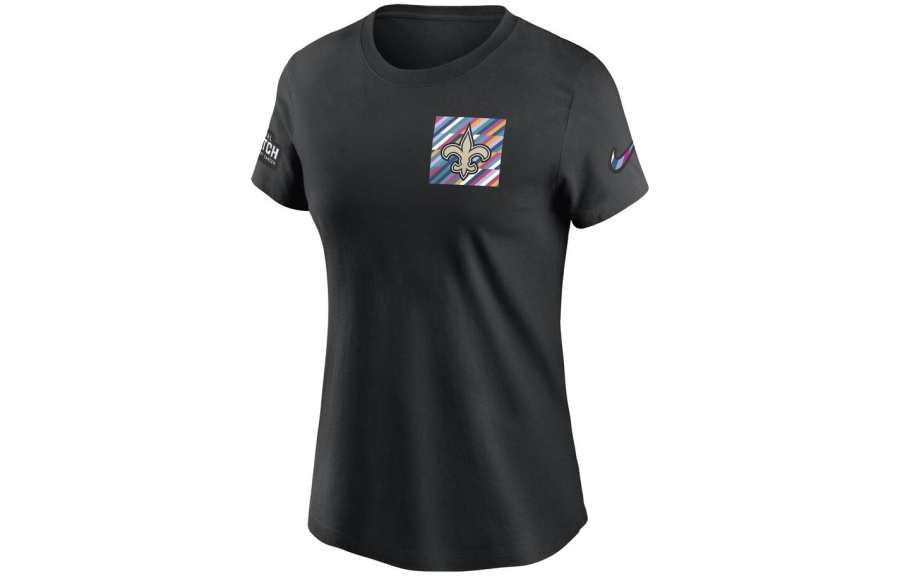 Nike Nike T Shirts Women's Black Crew Neck Moderate Other