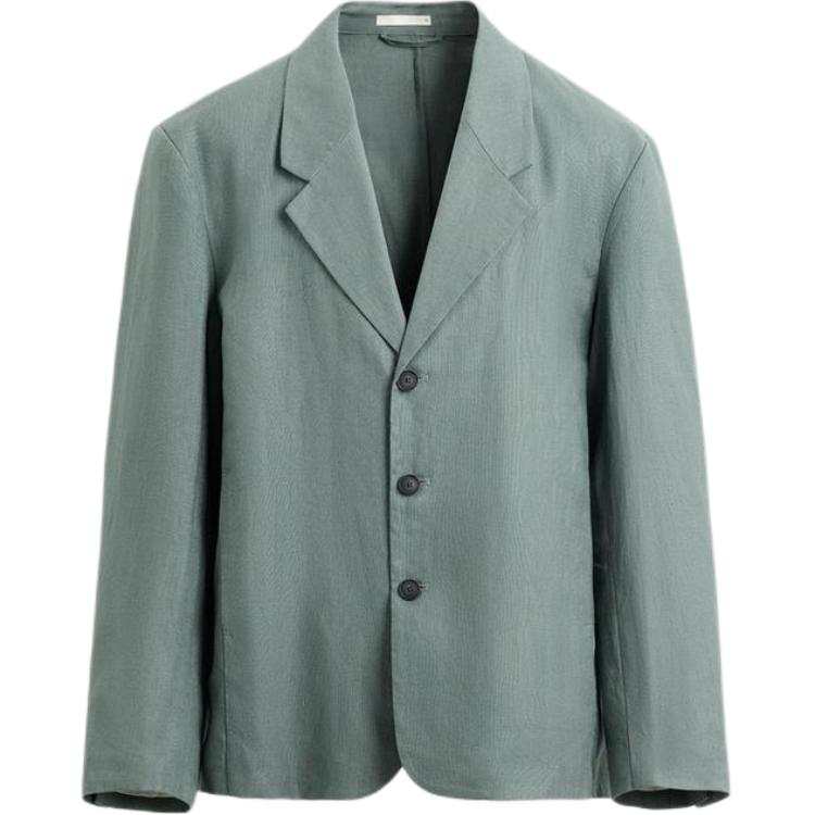 ZARA Business Suit Men's Gray Green