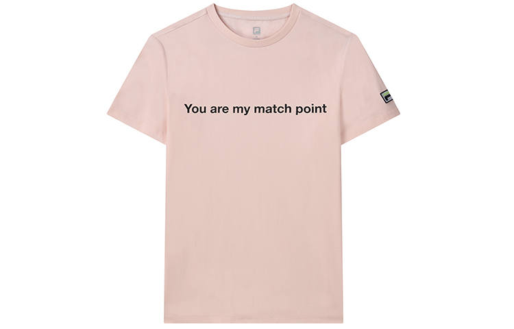 FILA x MSGM T Shirt Women's Bean Cherry Blossom Pink