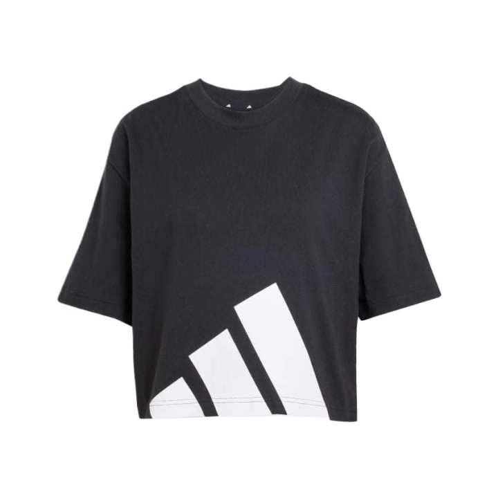 Adidas Adidas ESSENTIALS Drop Shoulder Sleeve T Shirt Women's Black