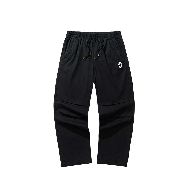 ANTA Casual Pants Unisex Black Moderate Other