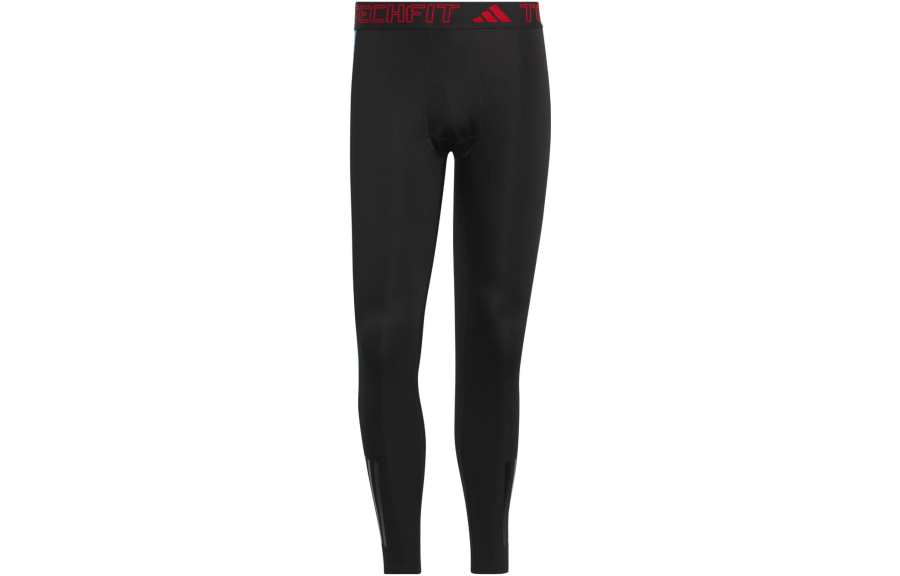 Adidas Adidas Techfit Evolved Long Baselayer Spider Man Leggings Sports Pants Men's Black