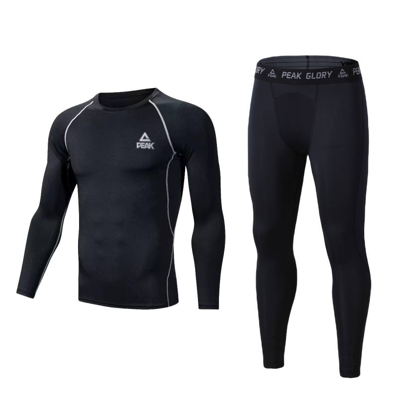 PEAK PEAK Fitness Sets Men's Crew Neck Thin
