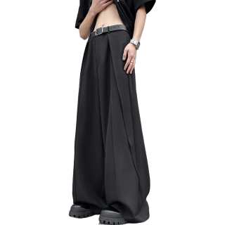 COMOWA Casual Pants Unisex Moderate Straight Fit Pants