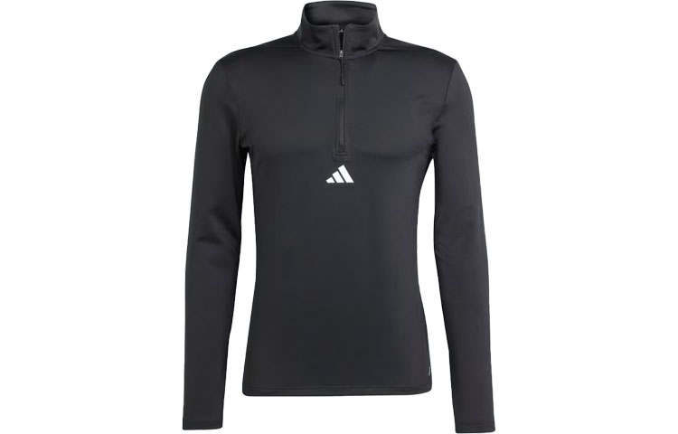 Adidas Adidas Workout Quarter Zip Track Top Workout Clothing Men's Black