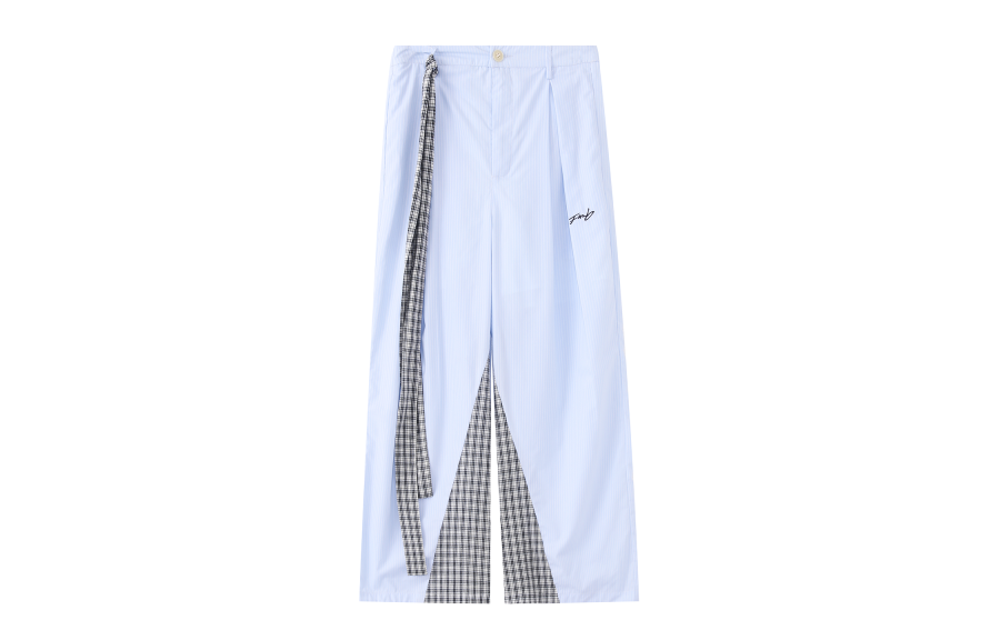 F426 Casual Pants Unisex Moderate Straight Fit Pants