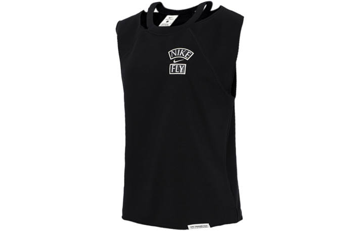 Nike Nike T Shirts Women's Black Crew Neck Moderate Straight Fit