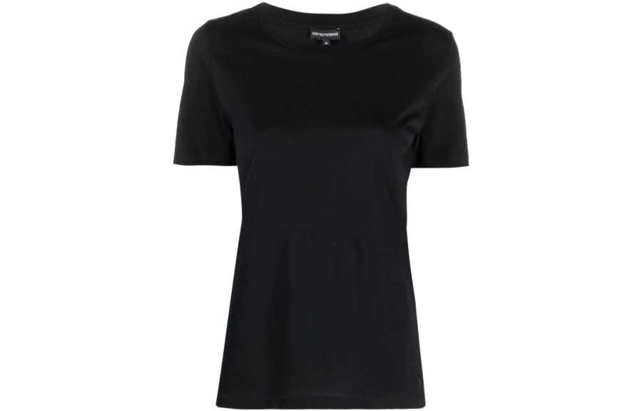 Emporio Armani round-neck cotton T-shirt