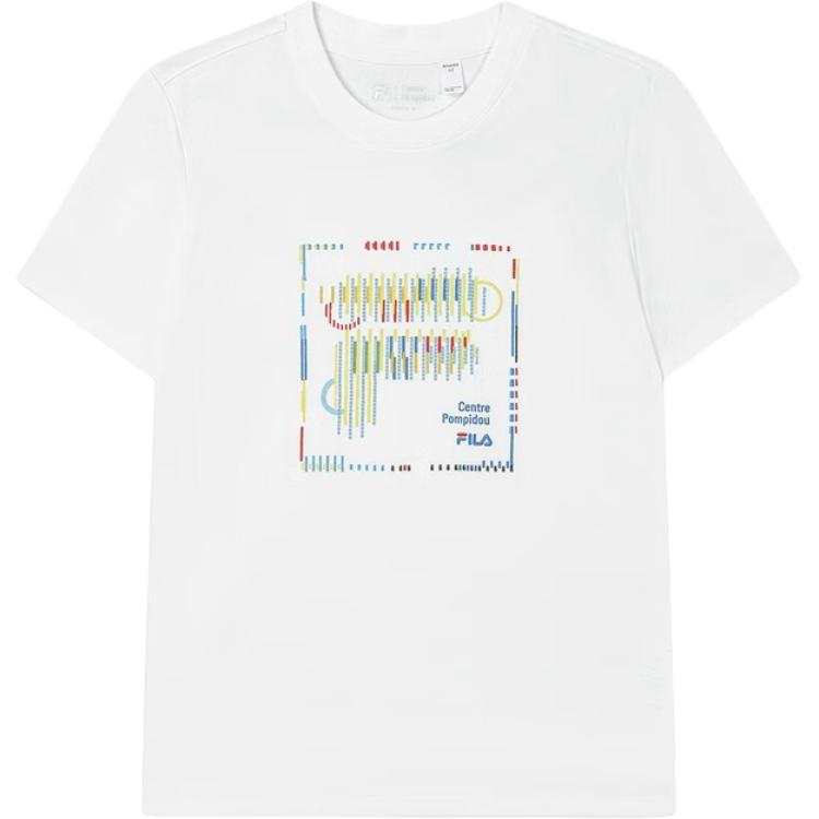 FILA Heritage T Shirt Women's Sun White