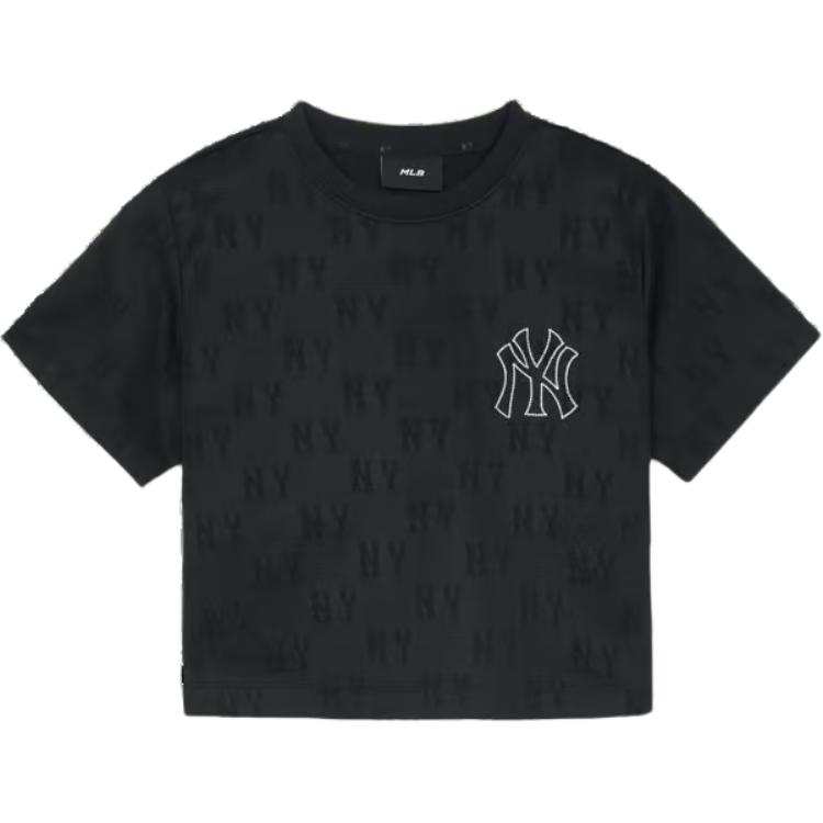 MLB MLB T Shirts Women's Black Crew Neck