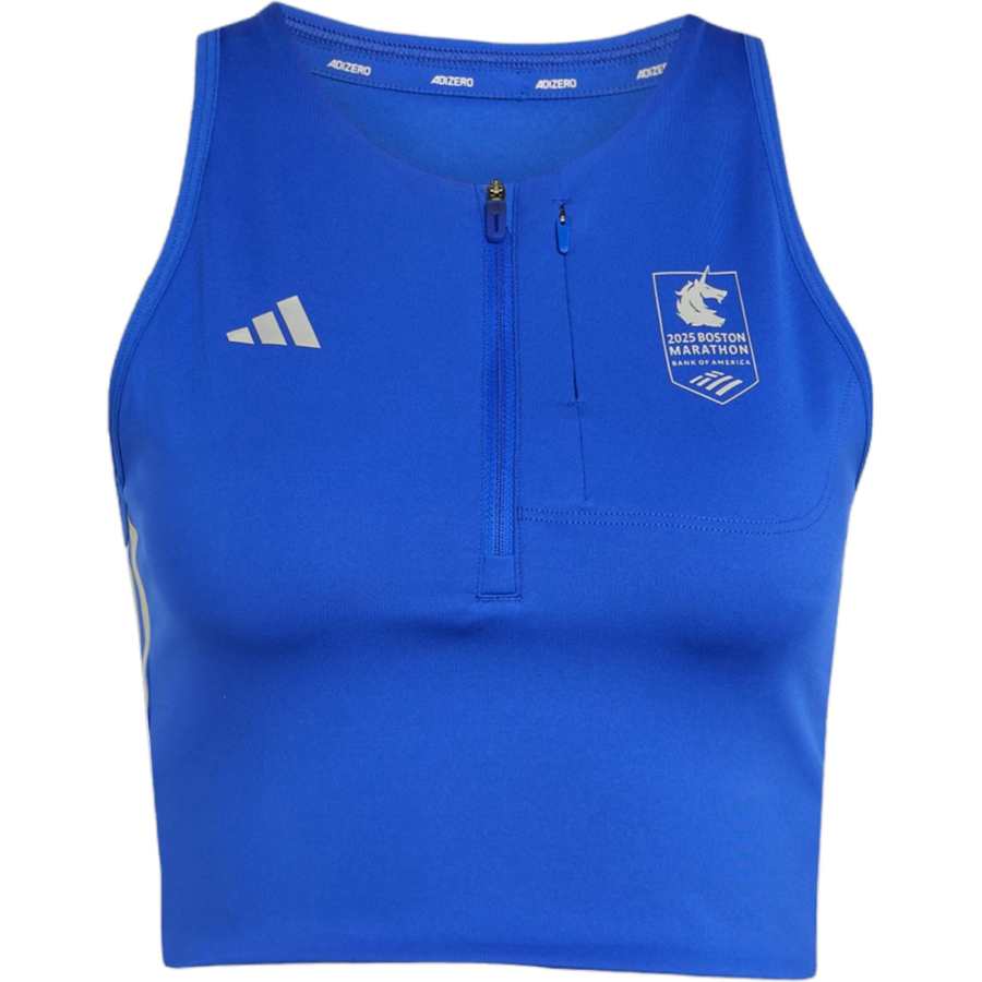 Adidas Adidas Free Shipping With AdiClub Boston Marathon® 2025 Adizero Crop Top