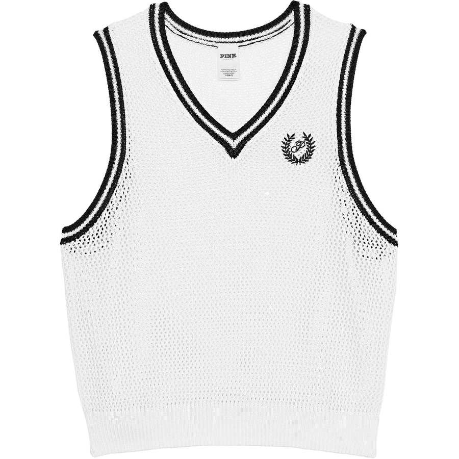 Victoria's Secret Tank Top Women's Optical White