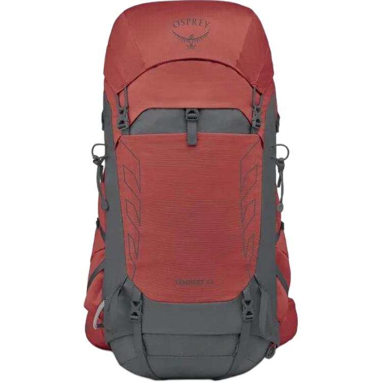 OSPREY 44L Outdoor Bags Nylon Black & Red Women's