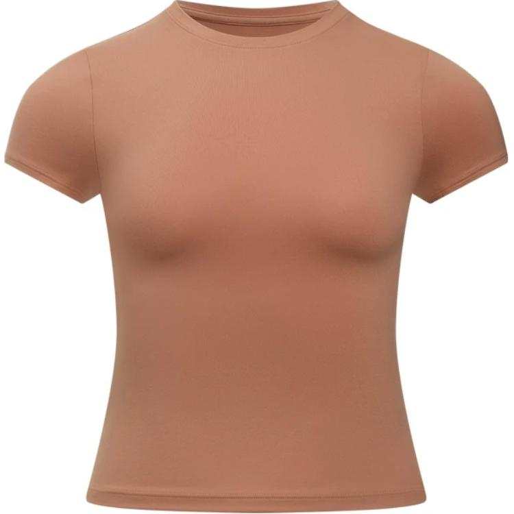 Under Armour Meridian T Shirt Women's Mocha Rose Red