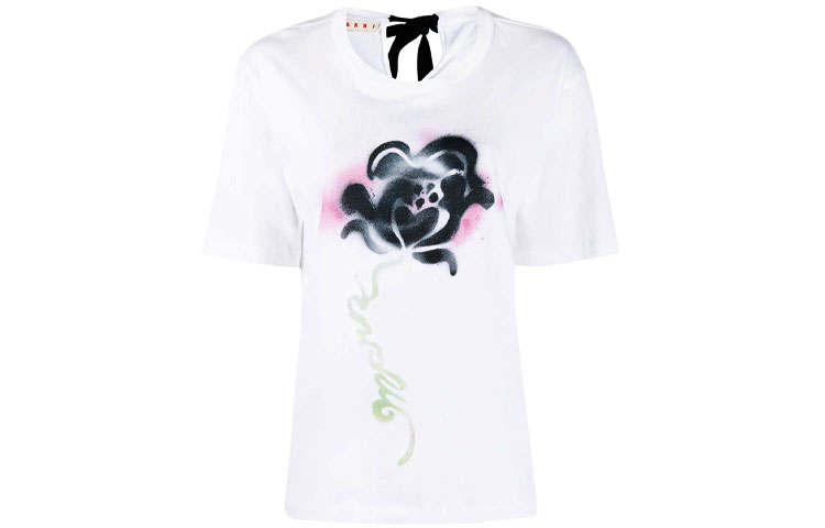 MARNI T Shirts Women's White Crew Neck Moderate