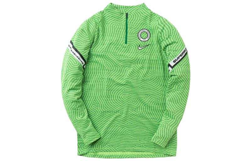 Nike Nike Nigeria National Team Soccer Jerseys Men's Green Moderate