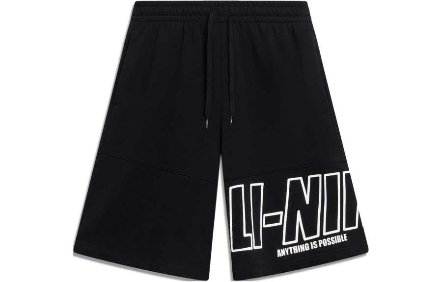 Li-Ning Li Ning Sports Fashion Collection Sports Shorts Men's Black
