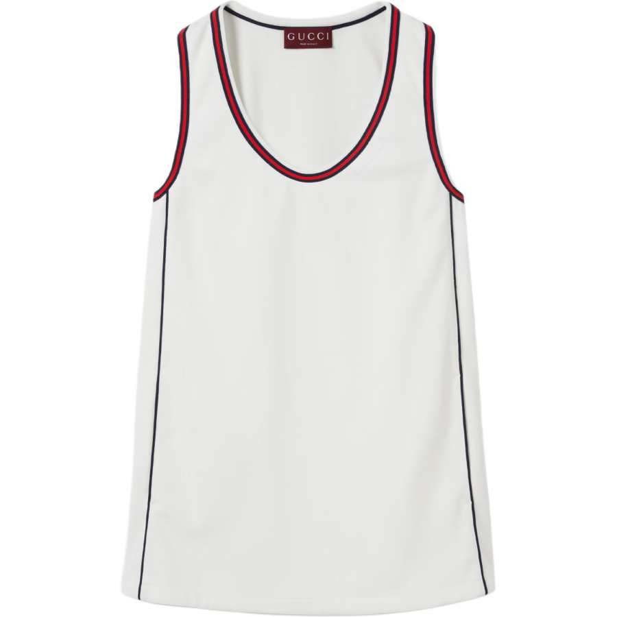 GUCCI Lido Tank Top Women's White