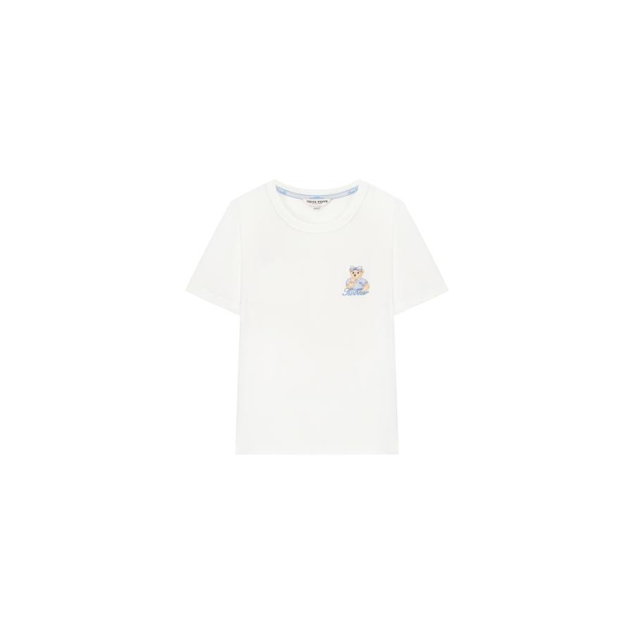 Teenie Weenie T Shirts Women's Crew Neck Moderate Straight Fit