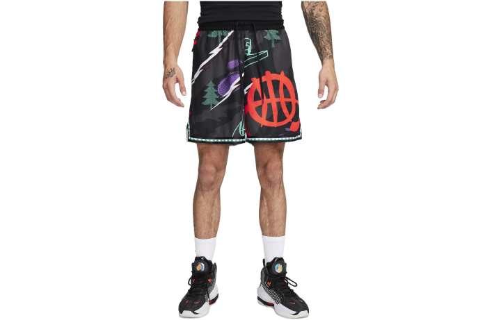 Nike Nike Dri Fit Basketball Shorts Men's Black Moderate Straight Fit Pants