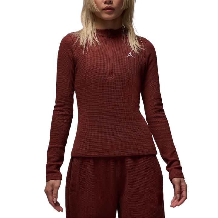 Jordan Jordan Women's Long Sleeve 1/2 Zip Knit Top