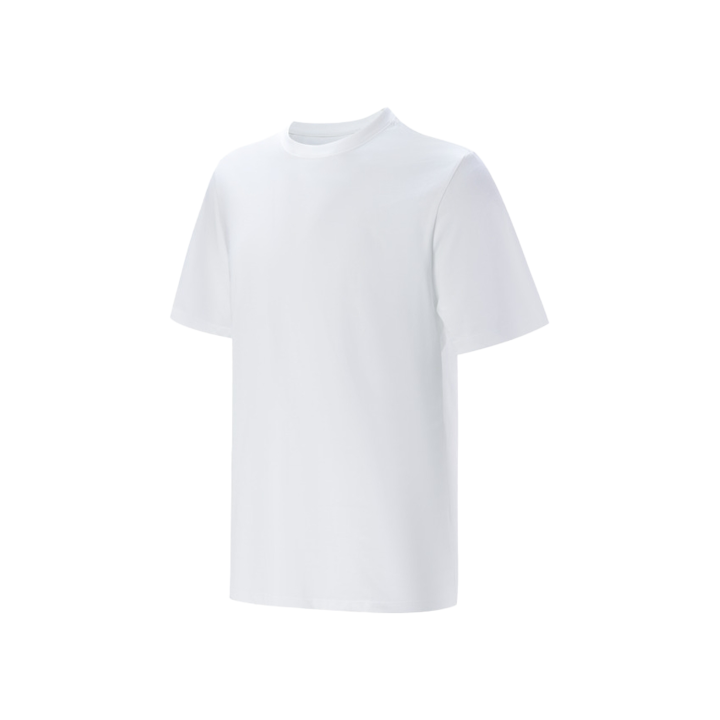 Nike Nike T Shirts Men's White Crew Neck Moderate Straight Fit