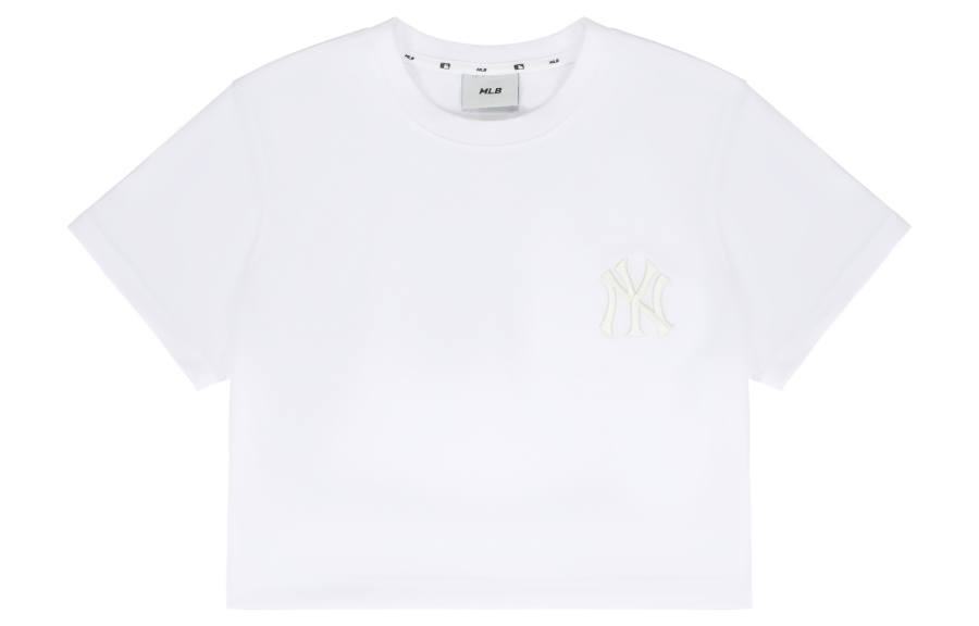 MLB Set in Sleeve T Shirt Women's Ecru