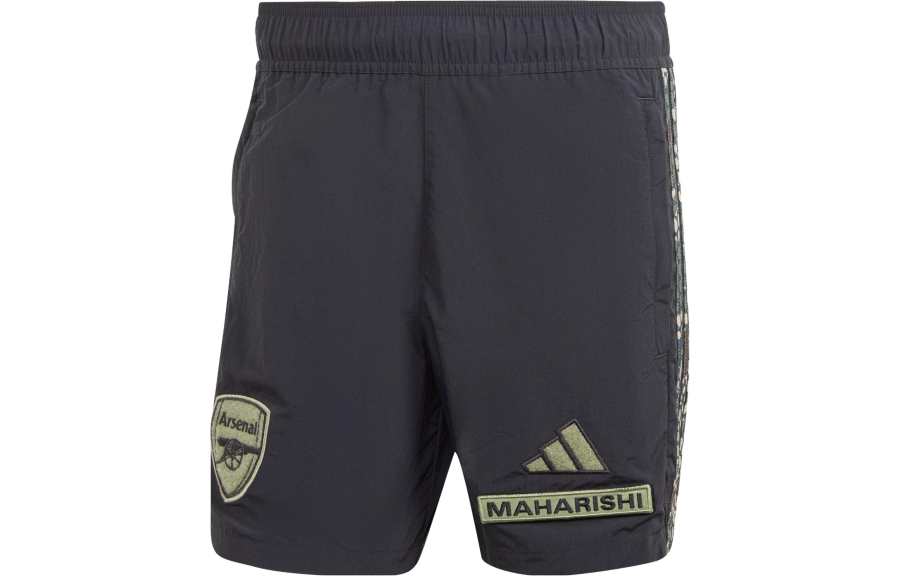 Adidas Adidas x Maharishi Arsenal Soccer Ball Shorts Men's Black