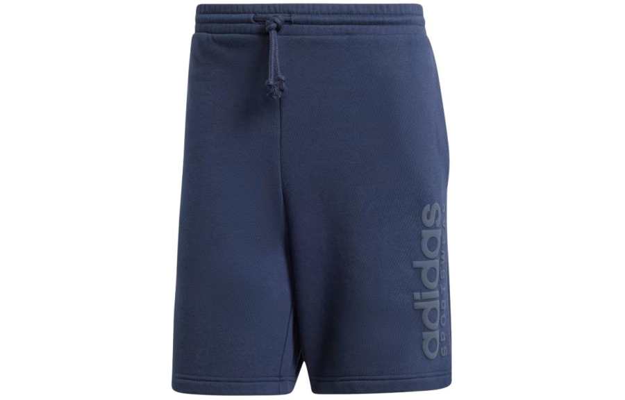 Adidas Adidas All Szn Fleece Graphic Shorts Sports Shorts Men's Ink Blue