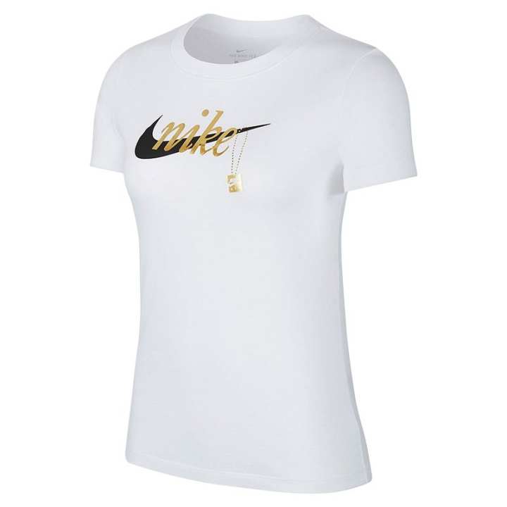 Nike Nike T Shirts Women's White Crew Neck Moderate