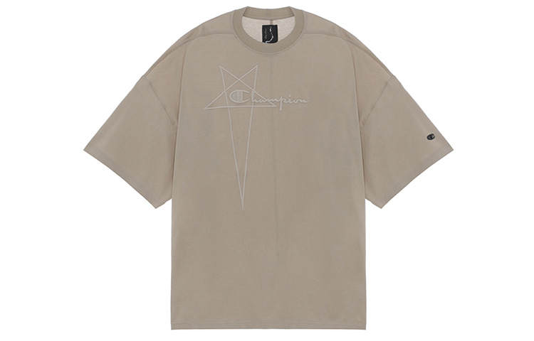 Rick Owens x Champion logo-embroidered T-shirt