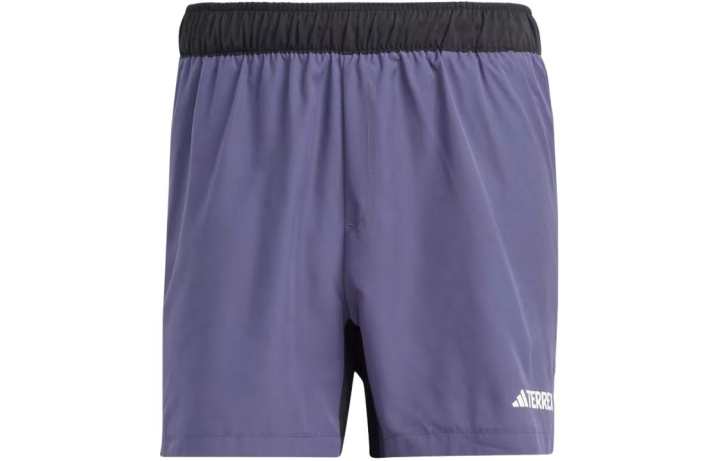 Adidas Adidas Terrex Multi Trail Running Shorts Sports Shorts Men's Marine Blue