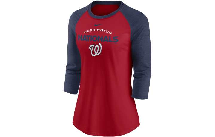 Nike Nike Modern Baseball Arch MLB Philadelphia Phillies Women's 3/4-Sleeve T-Shirt