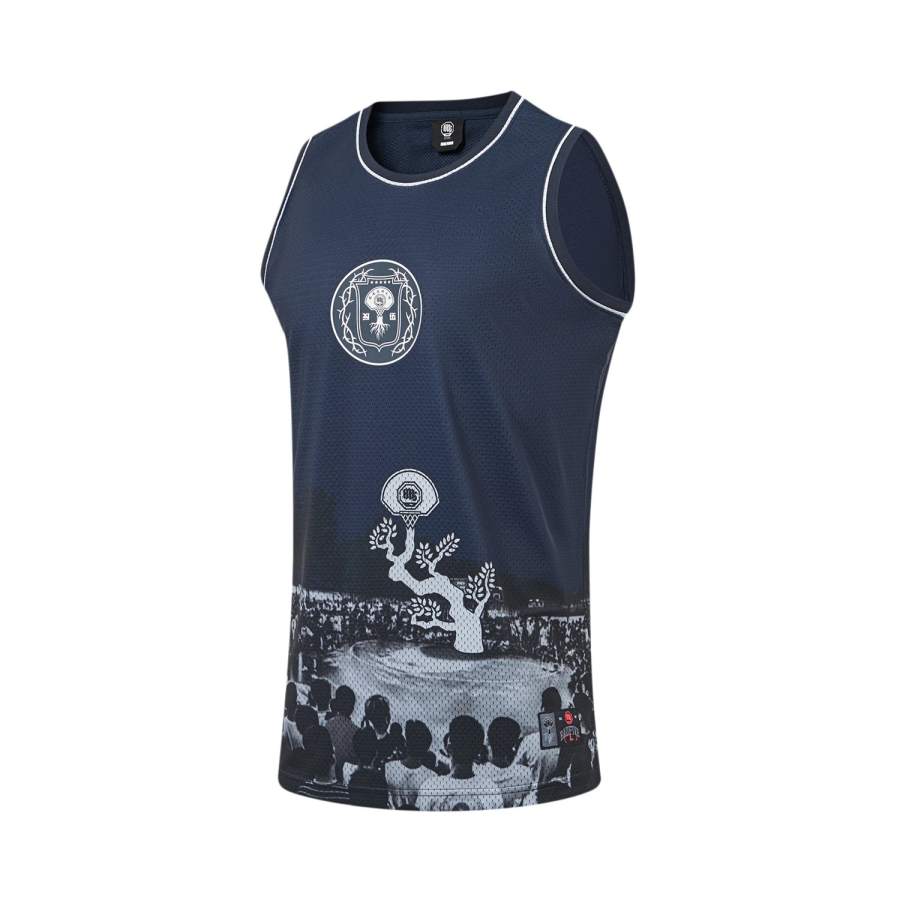 Li-Ning Li Ning Badfive Basketball Jersey Men's Dark Marine Blue