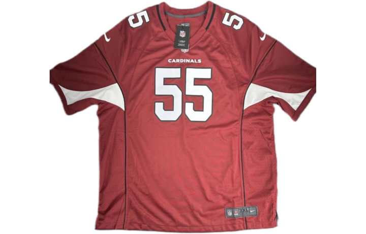 Nike Nike Rugby Jerseys Men's Red Crew Neck Moderate