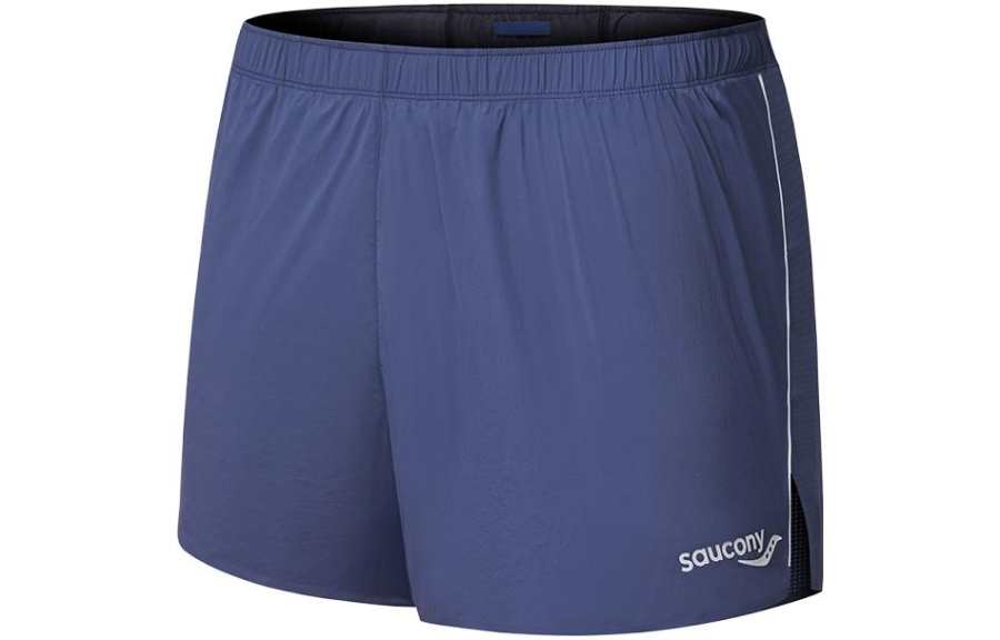 Saucony Running Shorts Men's Ebony Feather Blue