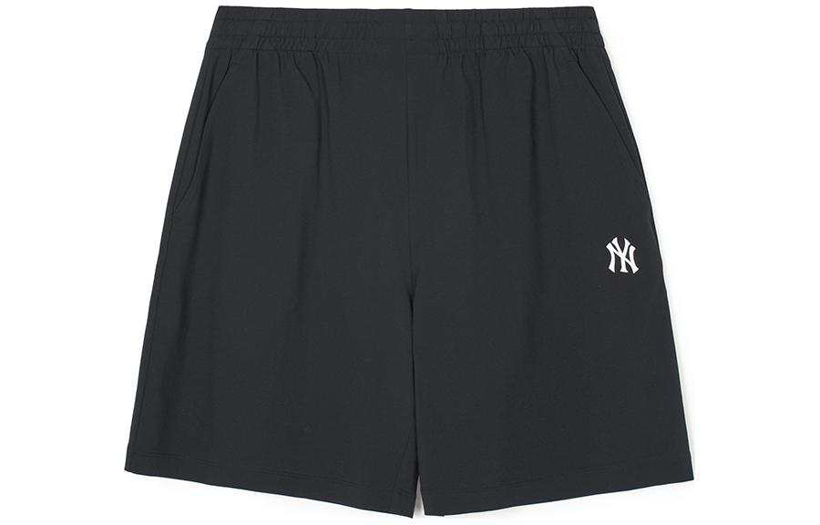 MLB New York Yankees Casual Shorts Unisex Black Moderate