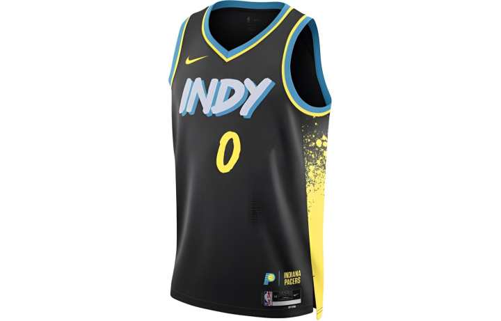 Nike Nike Dri-FIT NBA Swingman Tyrese Haliburton Indiana Pacers City Edition 2023/24 Jersey