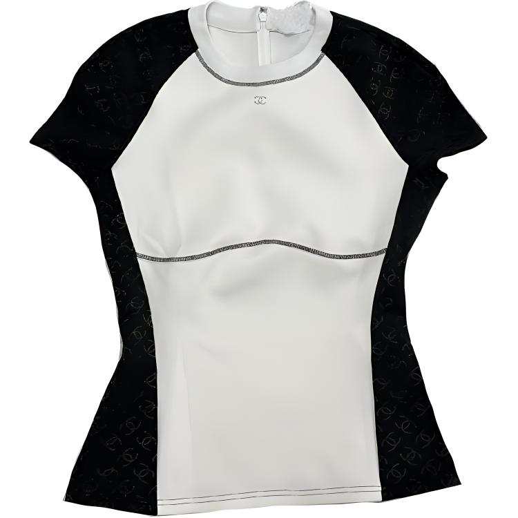 CHANEL FW23 Raglan Sleeve T Shirt Women's