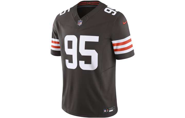 Nike Nike Soccer Jerseys Men's Brown Moderate Straight Fit