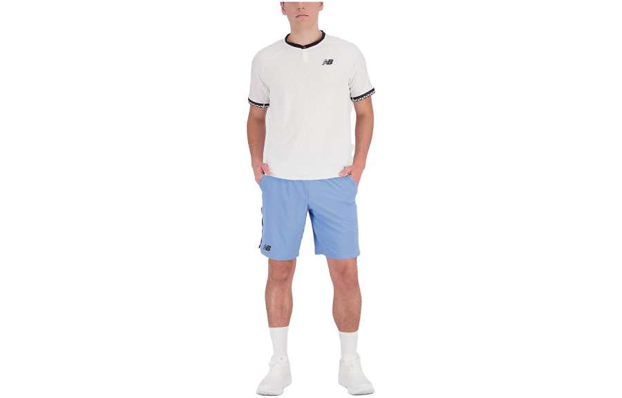 New Balance New Balance Sports Shorts Men's Blue Moderate
