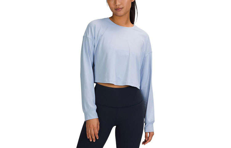 Lululemon Drop Shoulder Sleeve T Shirt Women's
