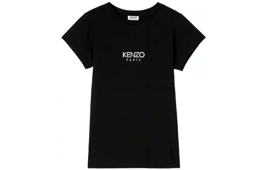 KENZO T Shirts Women's Black Crew Neck Moderate