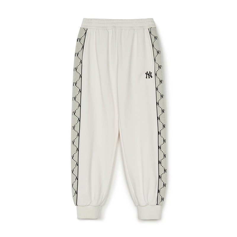 MLB New York Yankees FW24 Casual Pants Unisex Cream