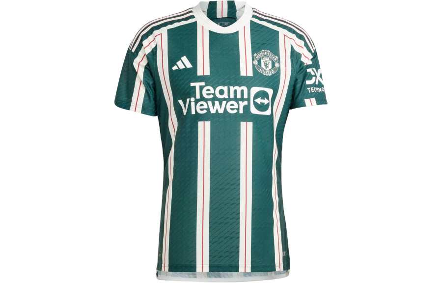 Adidas Adidas Manchester United Soccer Jersey Player Edition Men's Night Sky Green