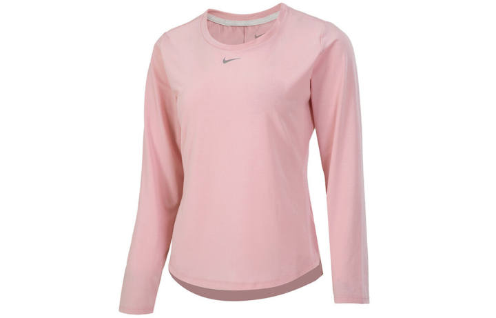 Nike Nike T Shirts Women's Pink Crew Neck Moderate Other
